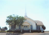 Photo of the old Murphy Baptist Churh.  Moved from south side of FM544 to the east side of Murphy Rd
