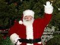 santa claus waving