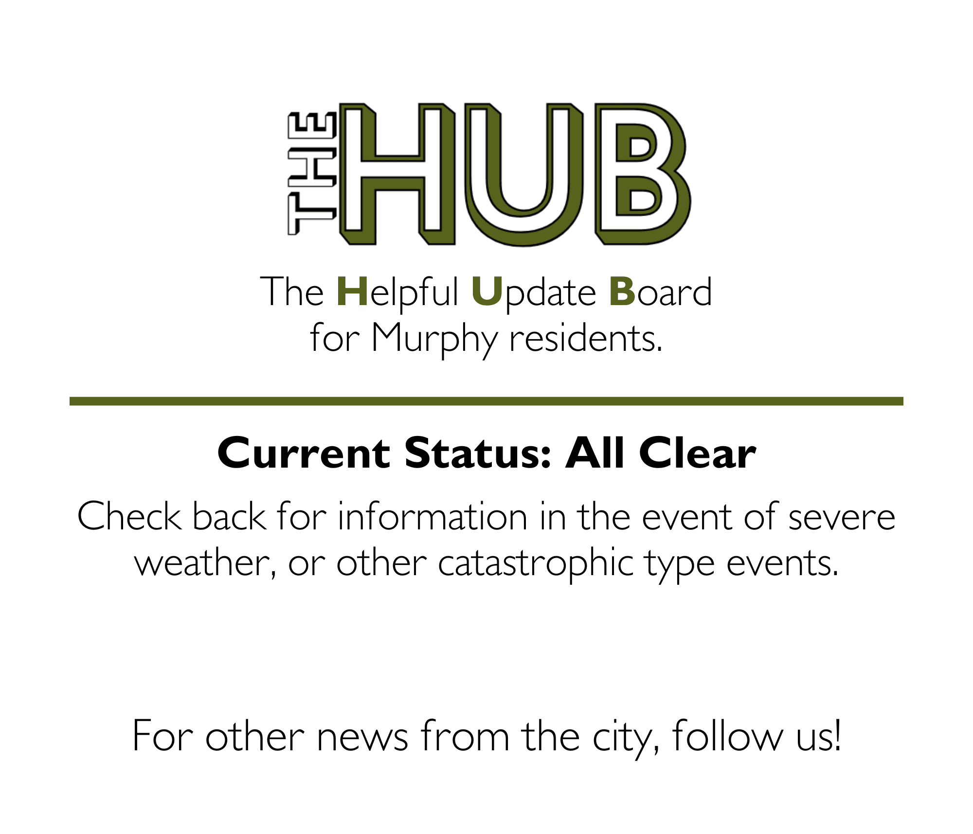 The Hub - All Clear