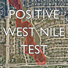 Positive test for West Nile in the Lonesome Dove Trail area