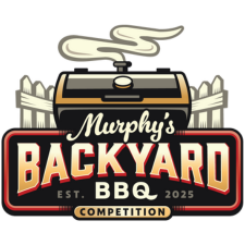 Logo saying Murphy's Backyard BBQ Competition