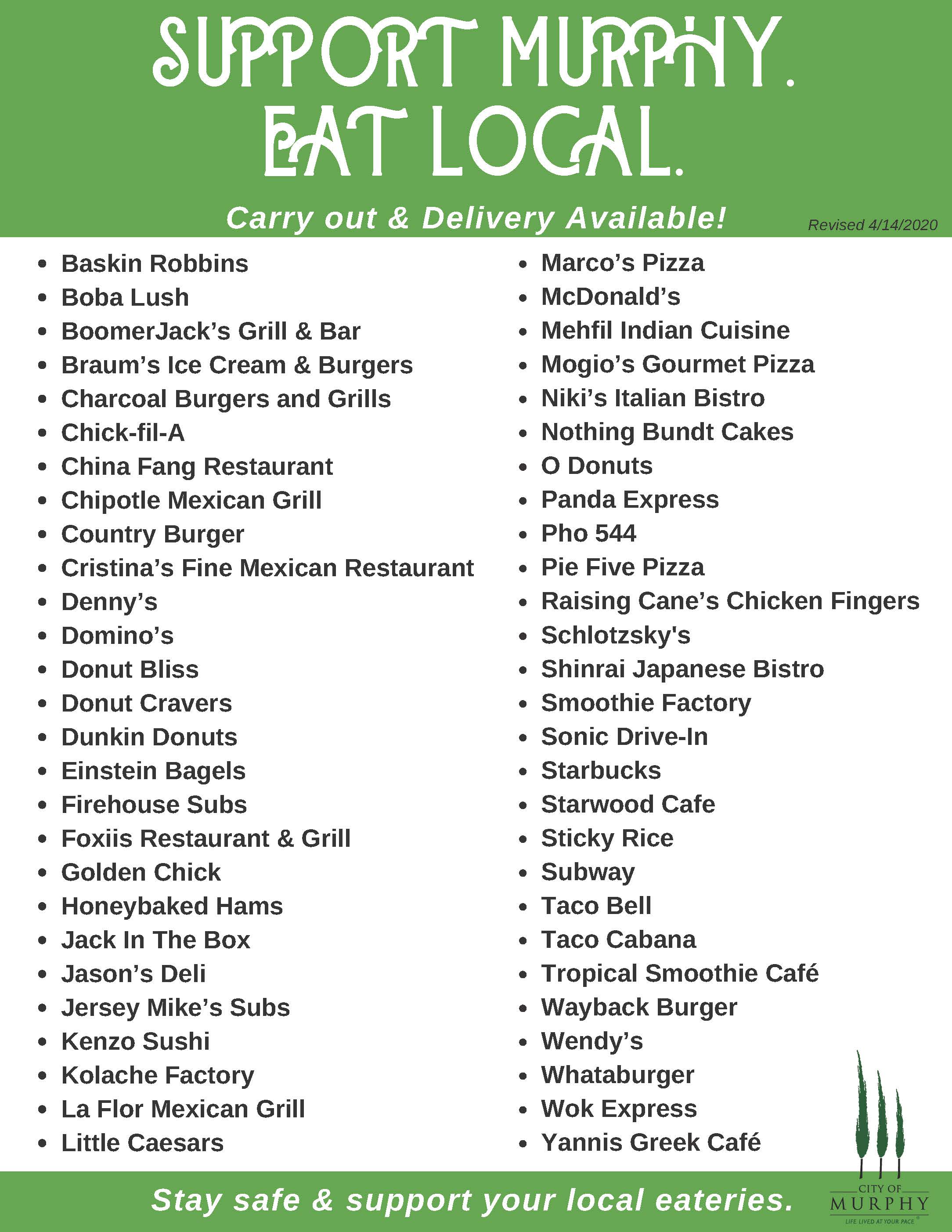 Eat Locally 4-16